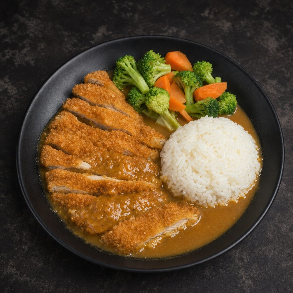 Japanese Curry Lunch.