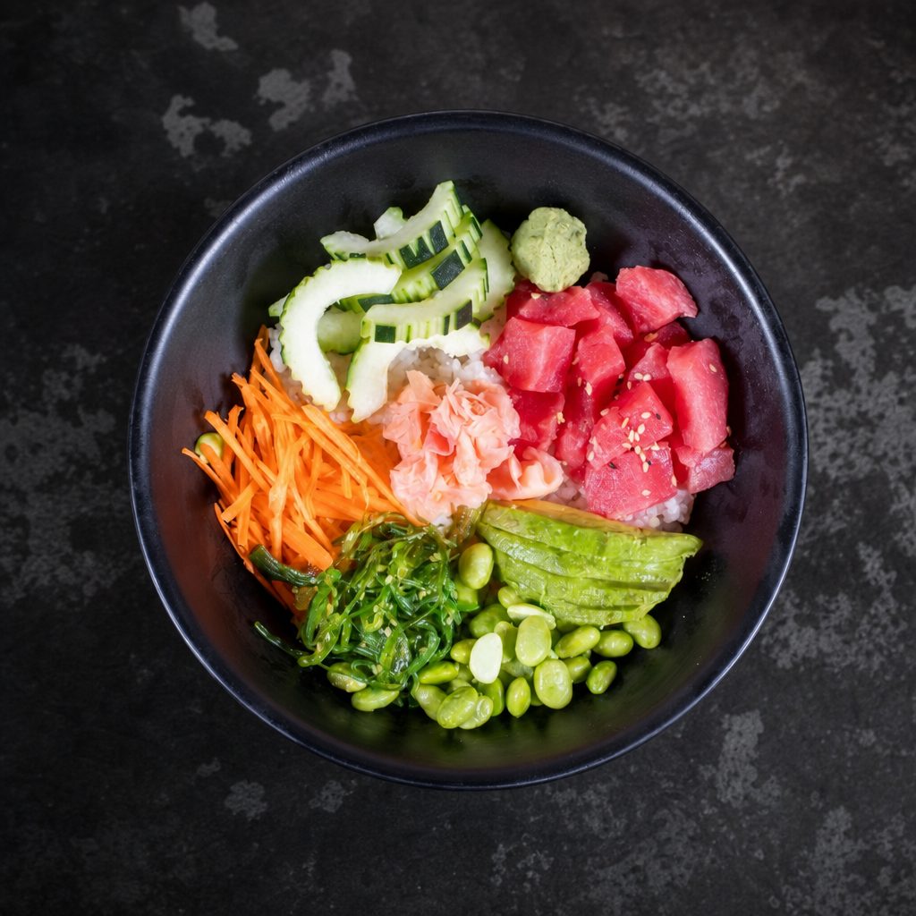 Tuna Poke Bowl.
