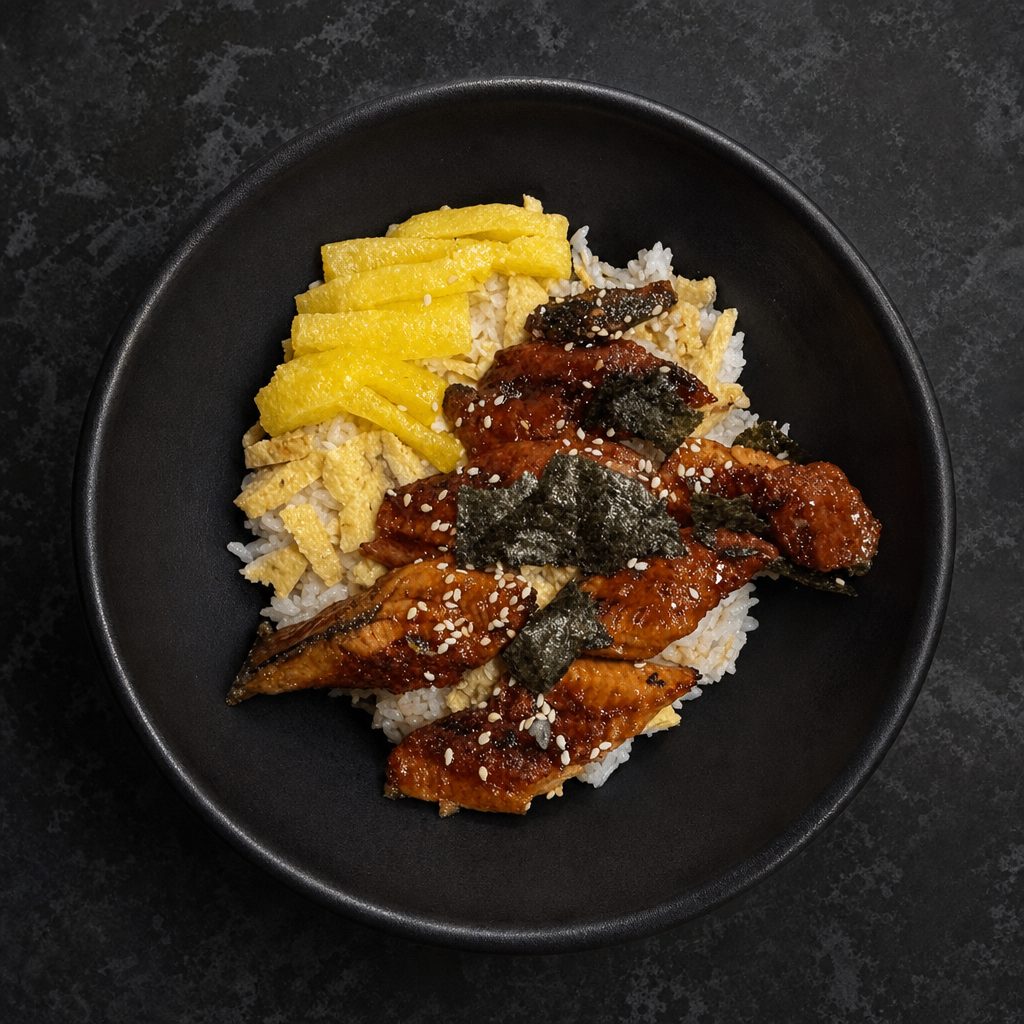 Unagi Donburi.