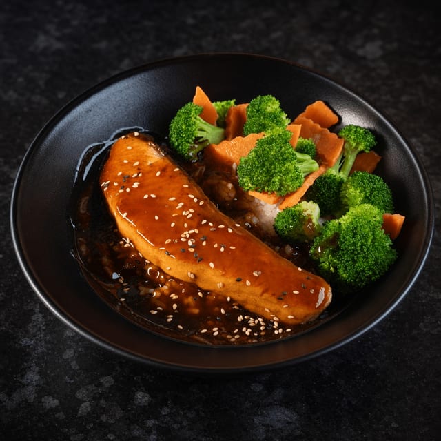 Teriyaki Salmon.