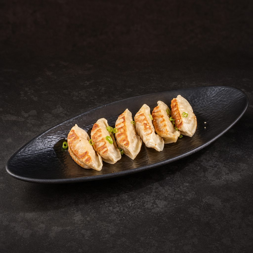 Pork Gyoza.
