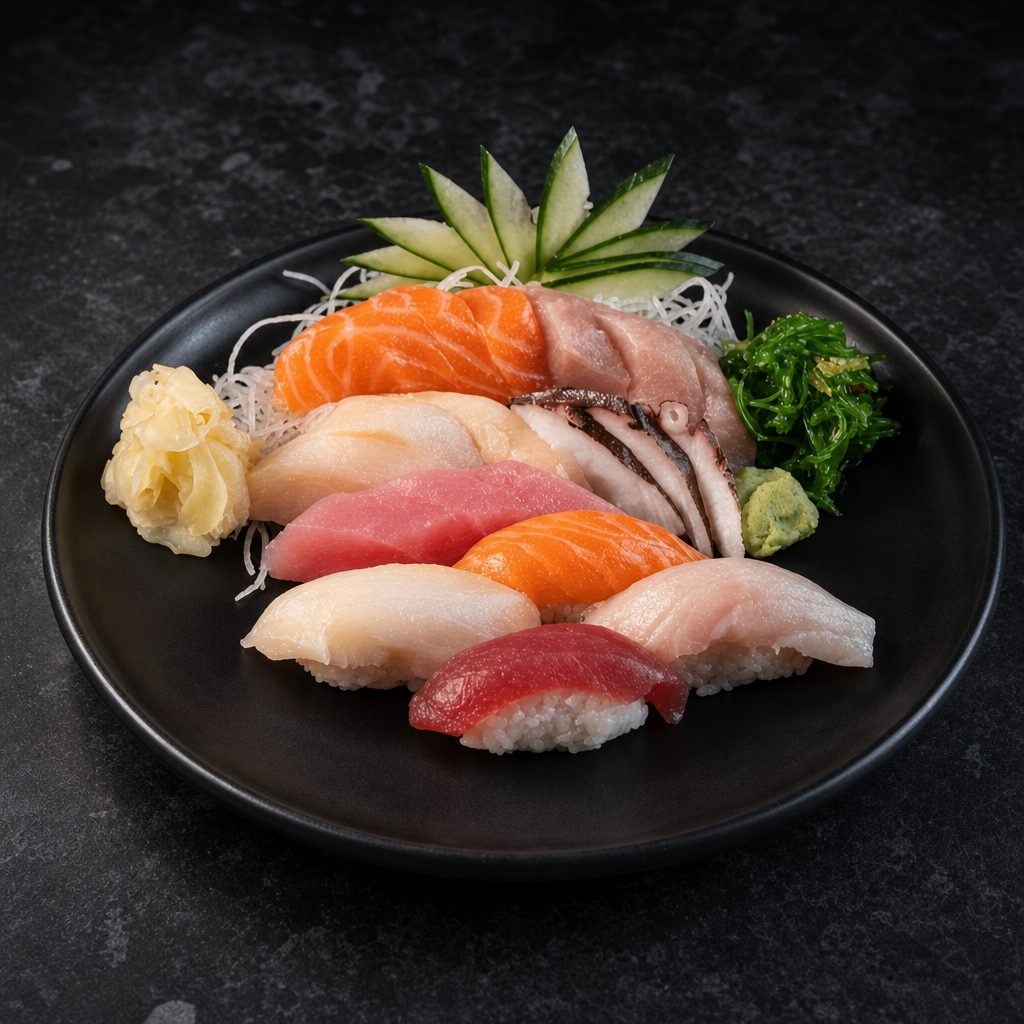 Sushi & Sashimi Dinner.