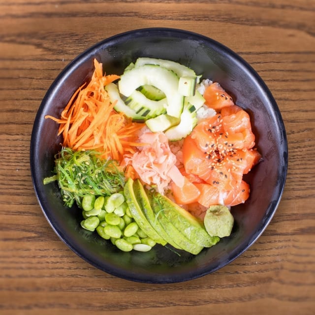 Salmon Poke Bowl.
