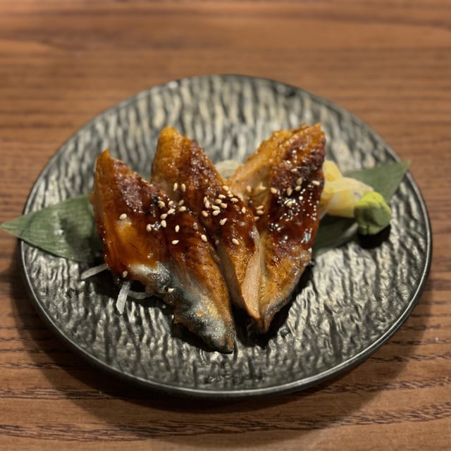 Eel Sashimi.