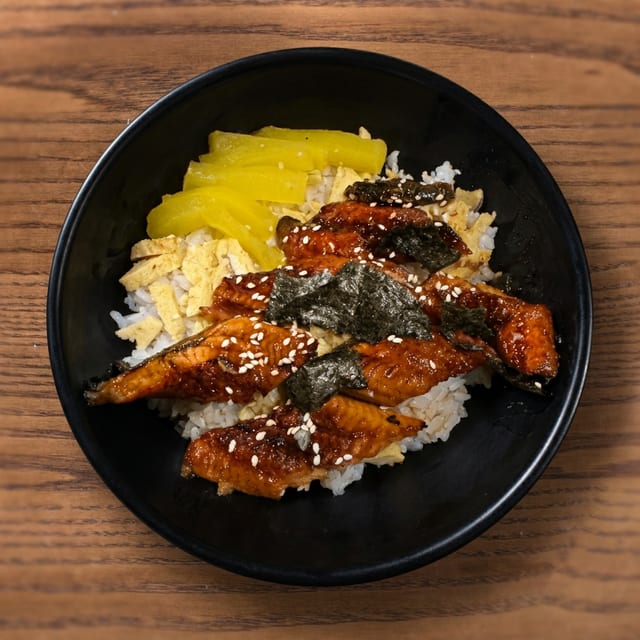 Unagi Donburi.