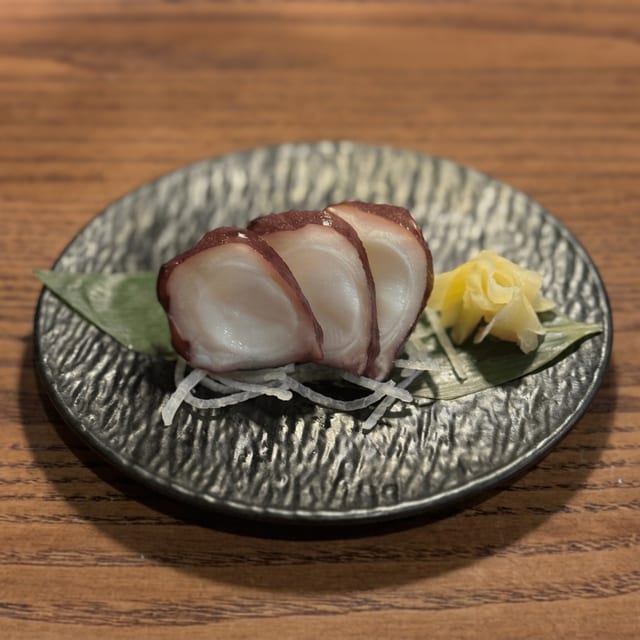 Octopus Sashimi.