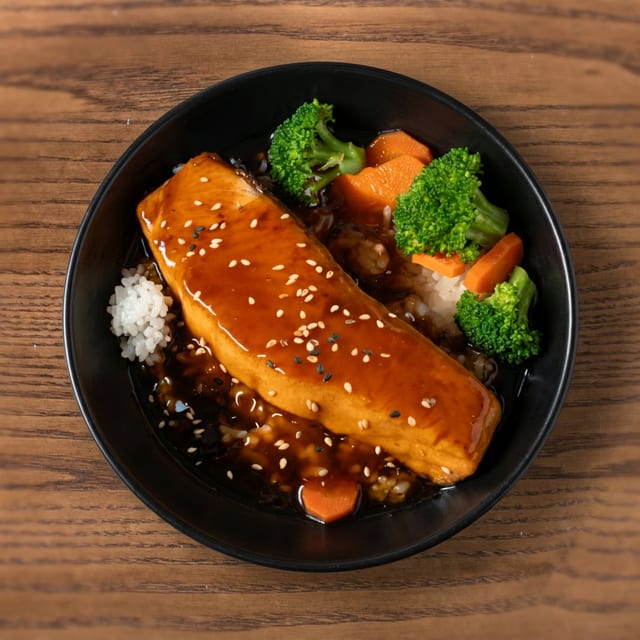 Teriyaki Salmon.