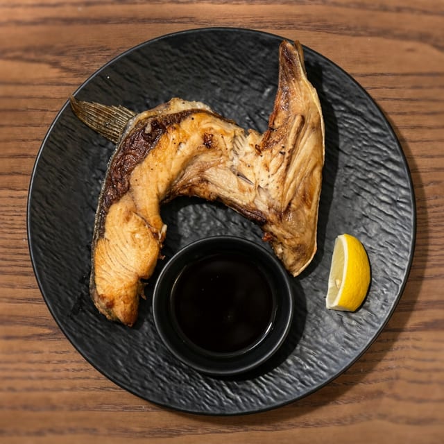 Hamachi Kama Donburi.