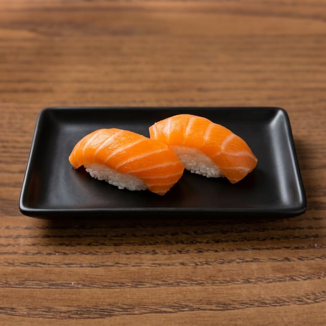 Fresh Salmon Nigiri.