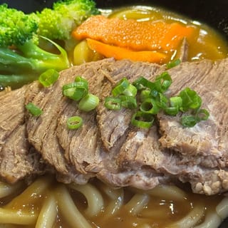 Beef curry udon 